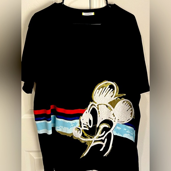 Iceberg Shirts Iceberg Shirt Short Sleeve Mickey Mouse Poshmark